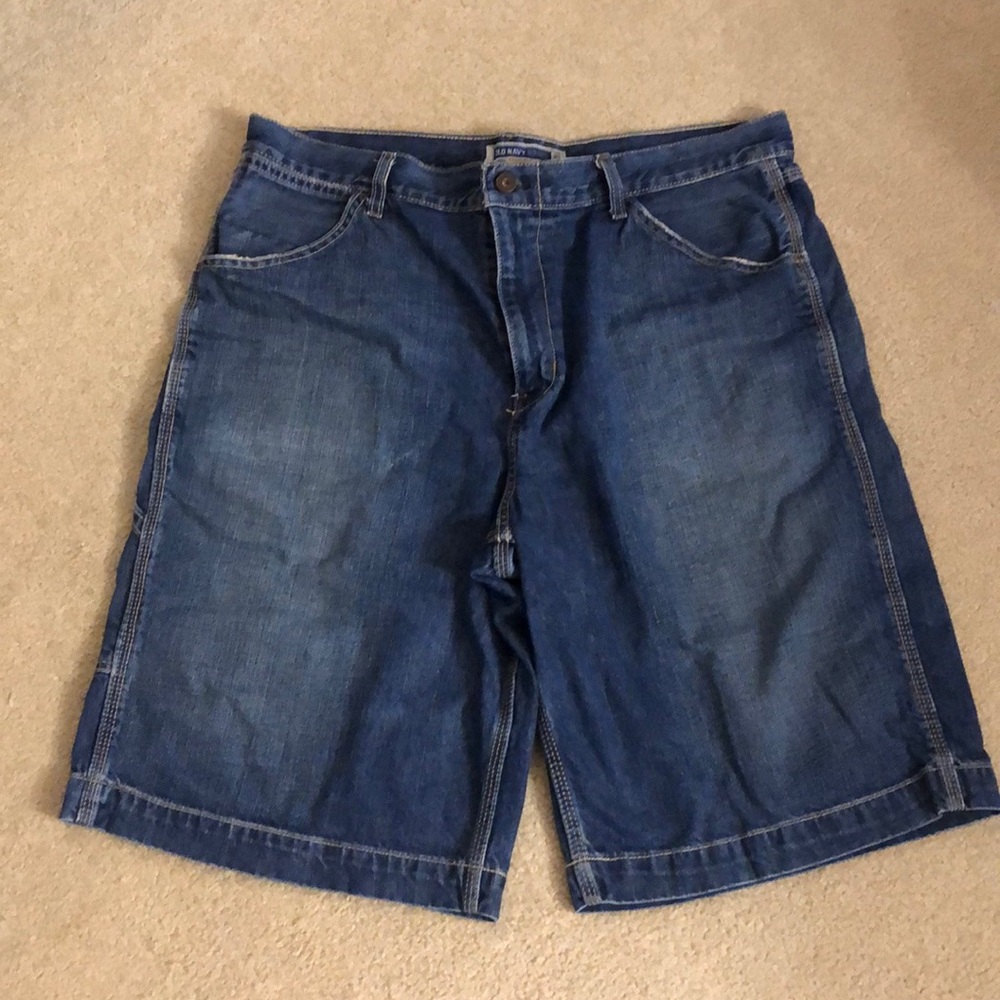 Mens Old Navy jean shorts